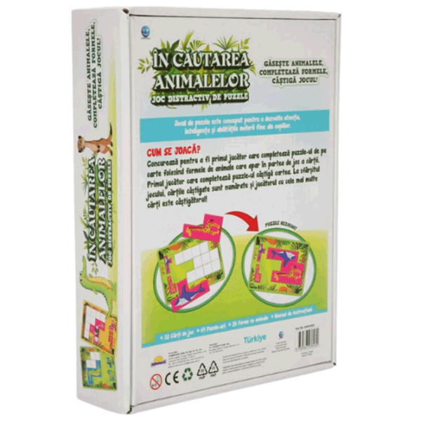 Puzzle Smile Games В поисках животных (12115) Количество деталей: , Рекомендуемый возраст: 5+ photo 3