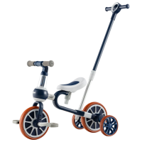Bicicletă Costway TS10070NY Blue White Oțel / Pentru copii