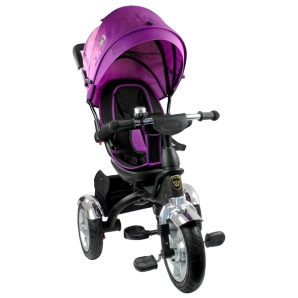 Трицикл LeanToys Pro500 Пурпурный  Сталь / Детский photo 2