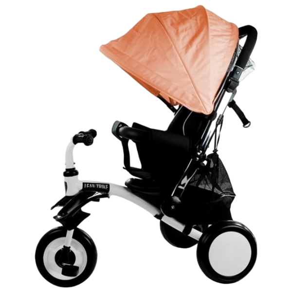 Triciclu LeanToys Pro400 Orange  Oțel / Pentru copii photo 5