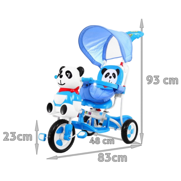 Трицикл SporTrike Panda A23-2 Синий  Сталь / Детский photo 4