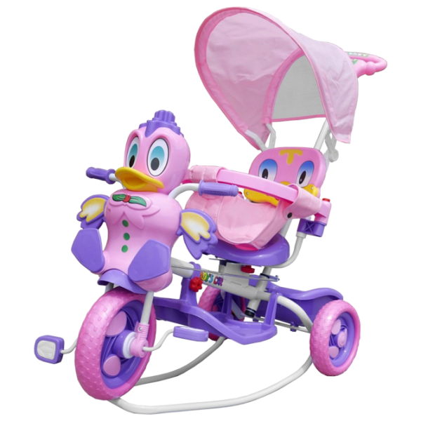 Triciclu SporTrike Happy Duck Pink  Oțel / Pentru copii photo 2