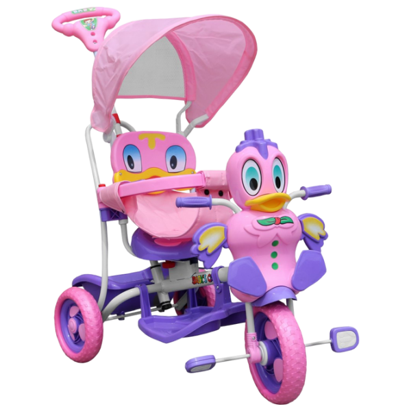 Triciclu SporTrike Happy Duck Pink  Oțel / Pentru copii photo 3