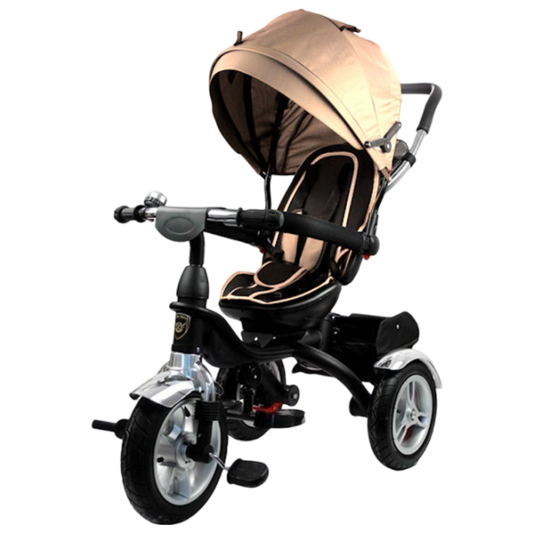 Трицикл LeanToys Pro500 Кремовый  Сталь / Детский photo 1