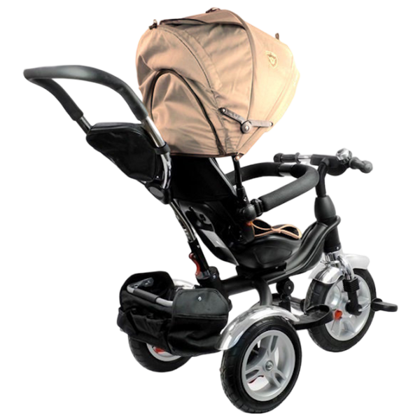 Трицикл LeanToys Pro500 Кремовый  Сталь / Детский photo 4
