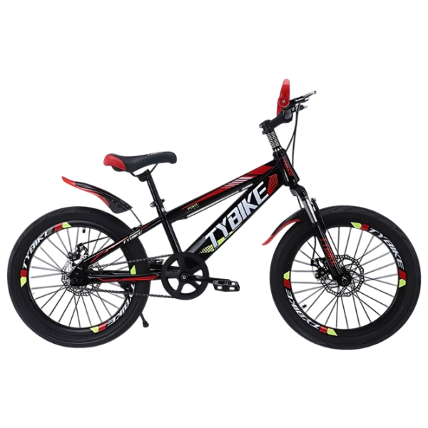 Bicicletă TyBike BK-10 20" 20" Red Black Oțel / Pentru copii photo 1