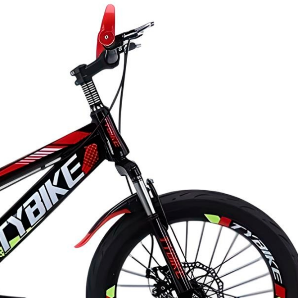 Bicicletă TyBike BK-10 20" 20" Red Black Oțel / Pentru copii photo 4