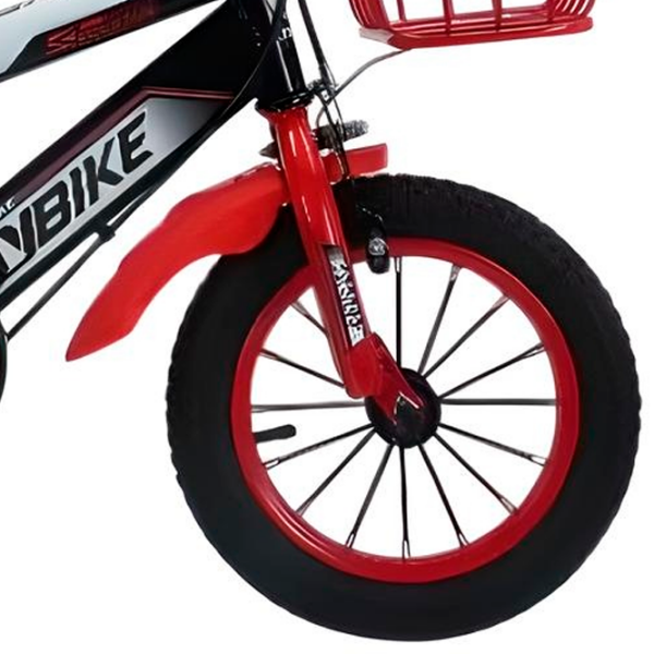 Bicicletă TyBike BK-06 16" 16" Red Black Aliaj de magneziu / Pentru copii photo 4