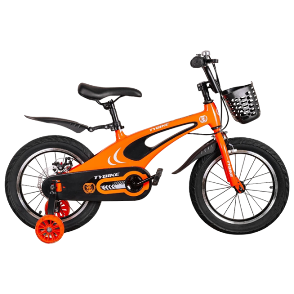 Велосипед TyBike BK-1 Spoke 16" 16" Оранжевый Черный Магниевый сплав / Детский photo 1