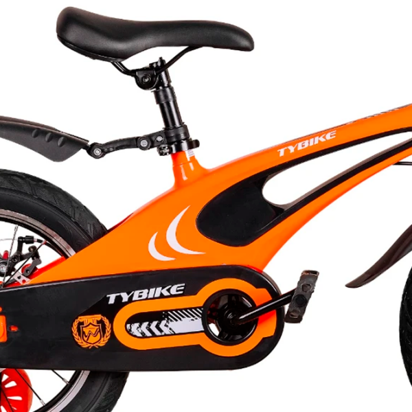 Велосипед TyBike BK-1 Spoke 16" 16" Оранжевый Черный Магниевый сплав / Детский photo 5