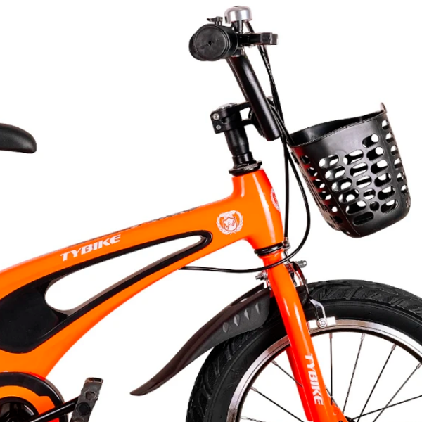 Велосипед TyBike BK-1 Spoke 16" 16" Оранжевый Черный Магниевый сплав / Детский photo 7