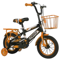 Bicicletă TyBike BK-06 12" 12" Orange Black Aliaj de magneziu / Pentru copii