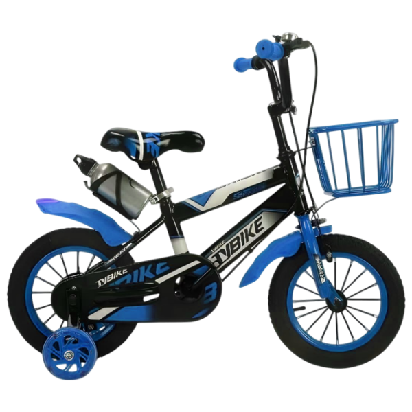 Bicicletă TyBike BK-06 16" 16" Blue Black Aliaj de magneziu / Pentru copii photo 1