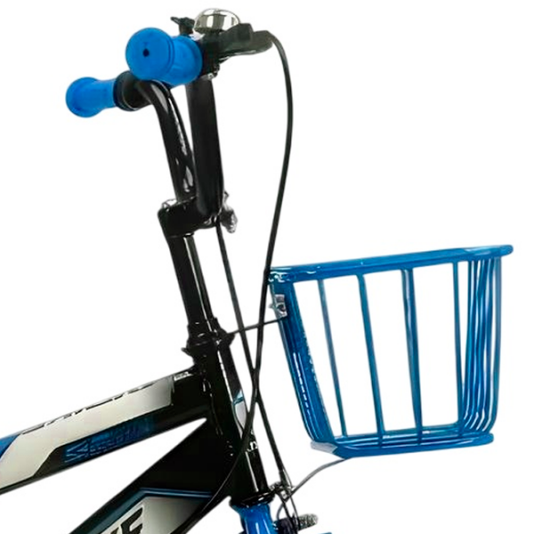 Bicicletă TyBike BK-06 16" 16" Blue Black Aliaj de magneziu / Pentru copii photo 4