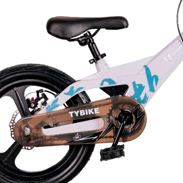 Bicicletă TyBike BK-09 20" 20" Gray White Aliaj de magneziu / Pentru copii photo 3