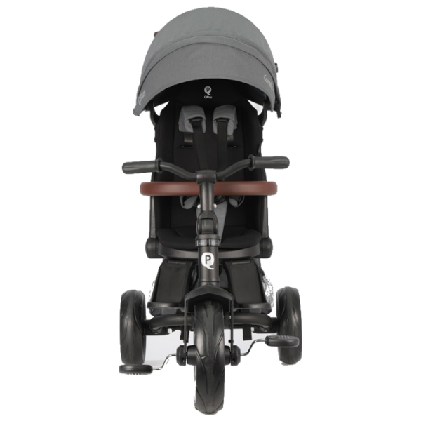 Triciclu Qplay Comfo Max Gray  Metal / Pentru copii photo 2