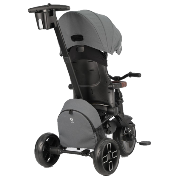 Triciclu Qplay Comfo Max Gray  Metal / Pentru copii photo 5