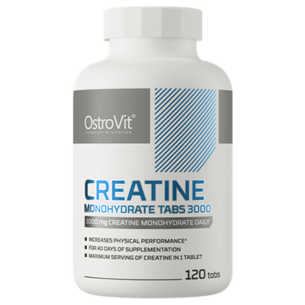Creatină OstroVit Monohydrate 3000 (5903933913896) 120 photo 1