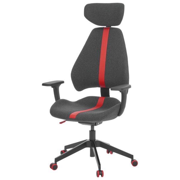 Scaun Gaming Ikea Gruppspel 5444909 Gray Black  photo 1