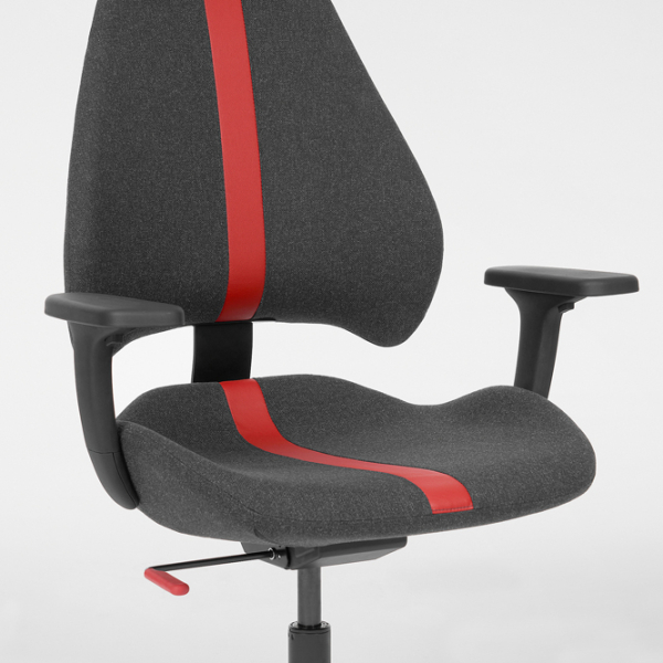 Scaun Gaming Ikea Gruppspel 5444909 Gray Black  photo 2