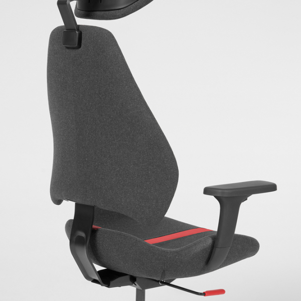 Scaun Gaming Ikea Gruppspel 5444909 Gray Black  photo 3