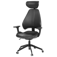 Scaun Gaming Ikea Gruppspel 5455305 Gray Black 