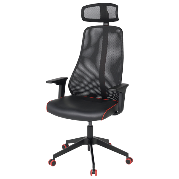 Scaun Gaming Ikea Matchspel 5432513 Black Red  photo 1