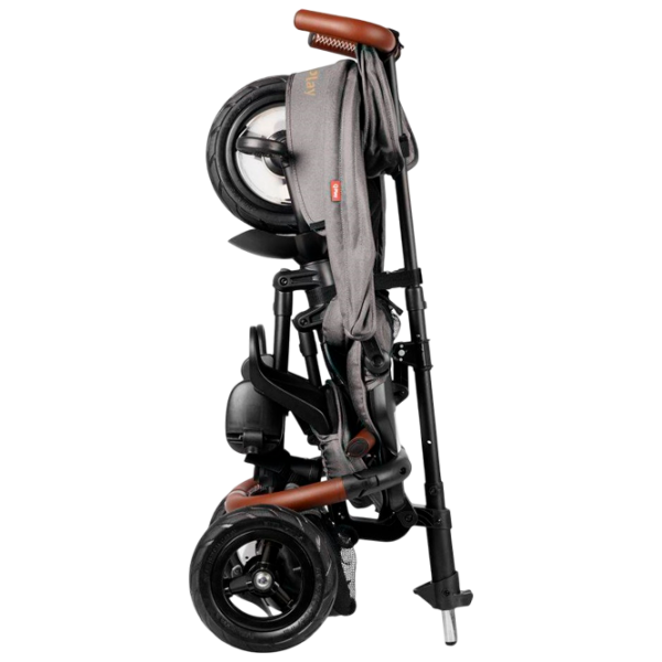 Triciclu Qplay Rito Deluxe Gray  Plastic / Pentru copii photo 5