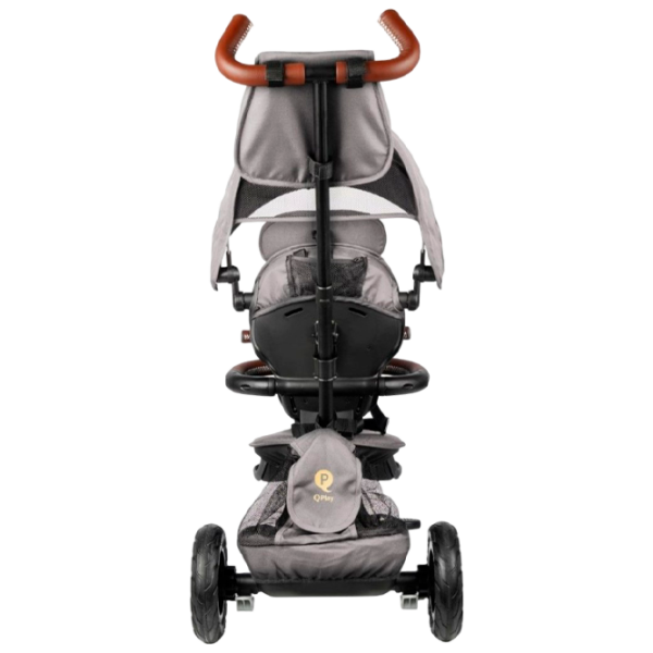 Triciclu Qplay Rito Deluxe Gray  Plastic / Pentru copii photo 6