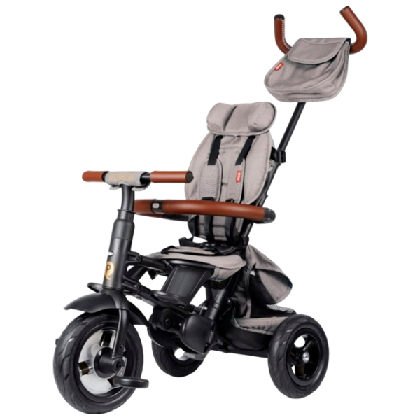 Triciclu Qplay Rito Deluxe Gray  Plastic / Pentru copii photo 7
