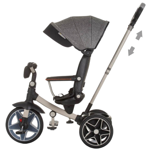 Трицикл Chipolino TRKDR02402GR Графит  Металл / Детский photo 2