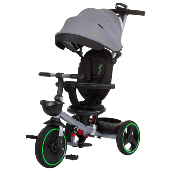 Трицикл Chipolino 360 Alpha Серый  Металл / Детский photo 1