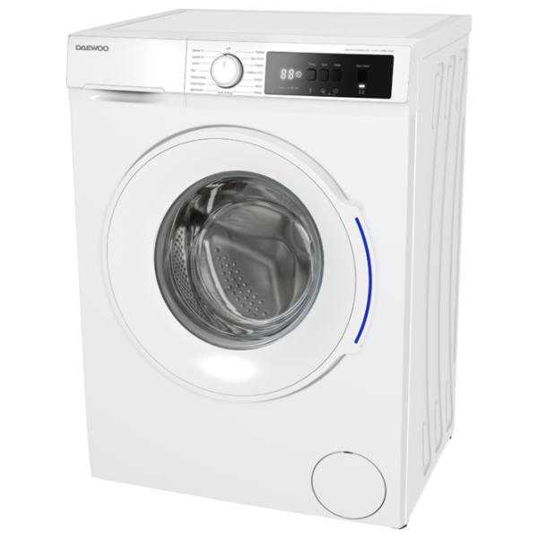 Mașină de spălat Daewoo WM-FA7450W0D-RS White 7 kg, 1000 rpm, D photo 5