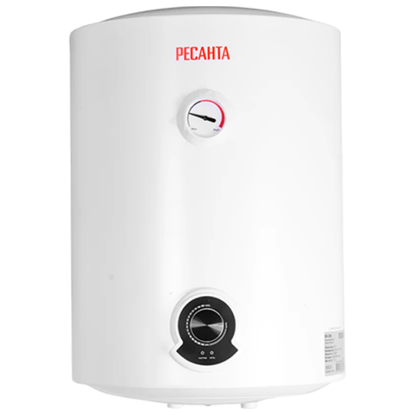 Boiler Resanta ВН-30К White 1500 W, 30 l, «Umed», Email photo 1