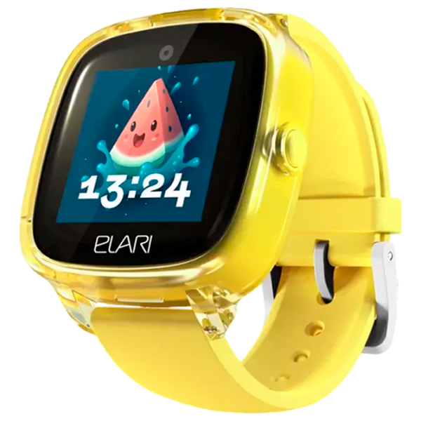 Детские часы Elari KidPhone 4G Fresh Желтый 1.4", 240 x 240 photo 1
