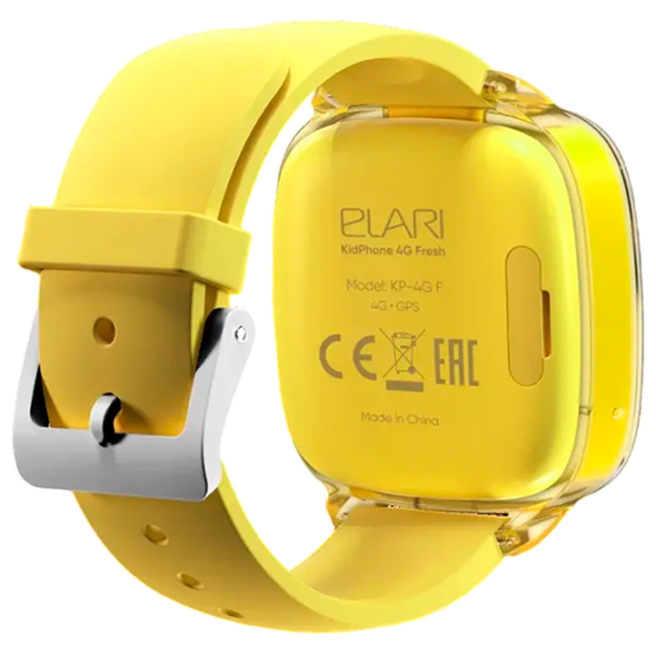 Детские часы Elari KidPhone 4G Fresh Желтый 1.4", 240 x 240 photo 7