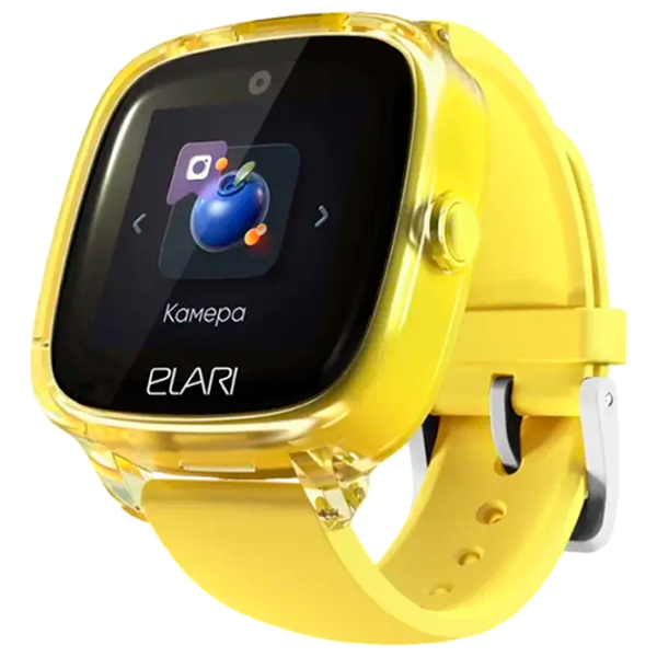 Детские часы Elari KidPhone 4G Fresh Желтый 1.4", 240 x 240 photo 11