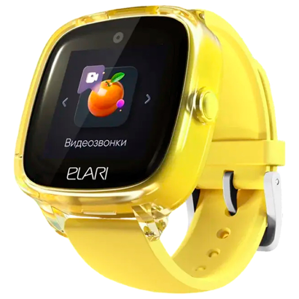 Детские часы Elari KidPhone 4G Fresh Желтый 1.4", 240 x 240 photo 13
