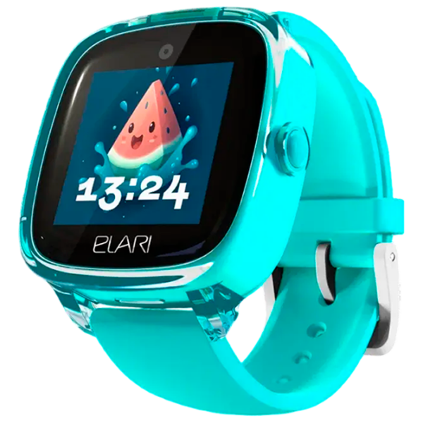 Детские часы Elari KidPhone 4G Fresh Аквамариновый 1.4", 240 x 240 photo 1