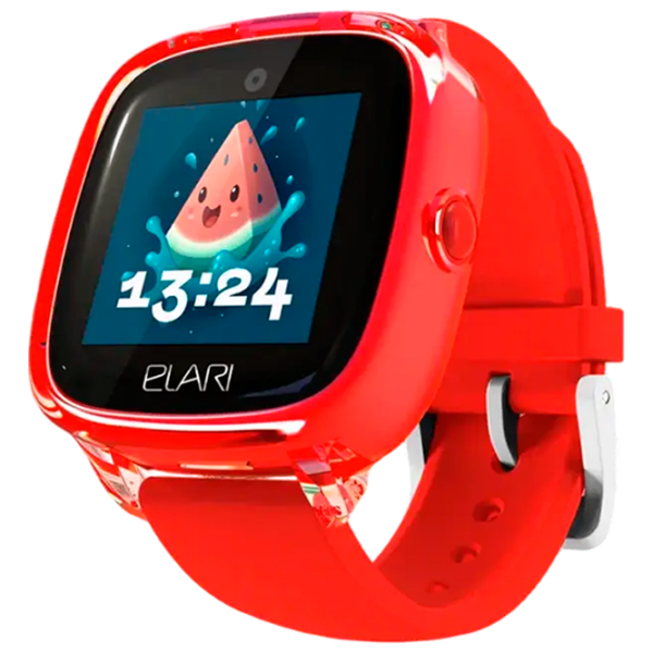 Детские часы Elari KidPhone 4G Fresh Красный 1.4", 240 x 240 photo 1