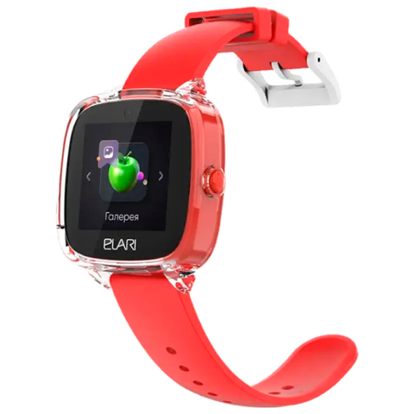 Детские часы Elari KidPhone 4G Fresh Красный 1.4", 240 x 240 photo 4