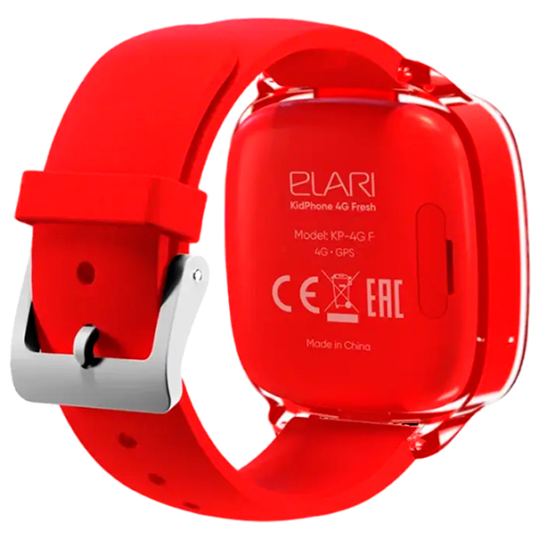 Детские часы Elari KidPhone 4G Fresh Красный 1.4", 240 x 240 photo 9