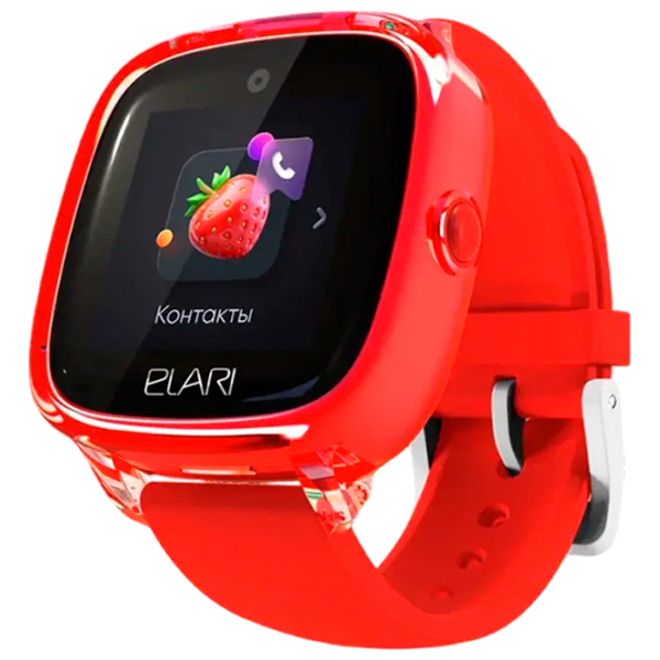 Детские часы Elari KidPhone 4G Fresh Красный 1.4", 240 x 240 photo 11