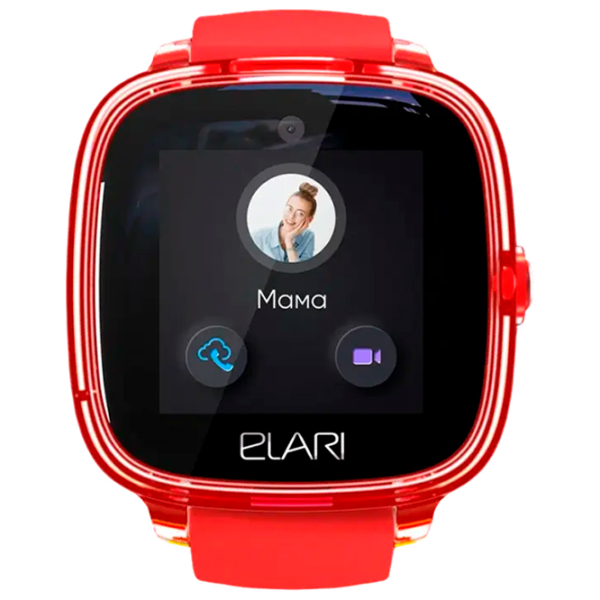 Детские часы Elari KidPhone 4G Fresh Красный 1.4", 240 x 240 photo 14