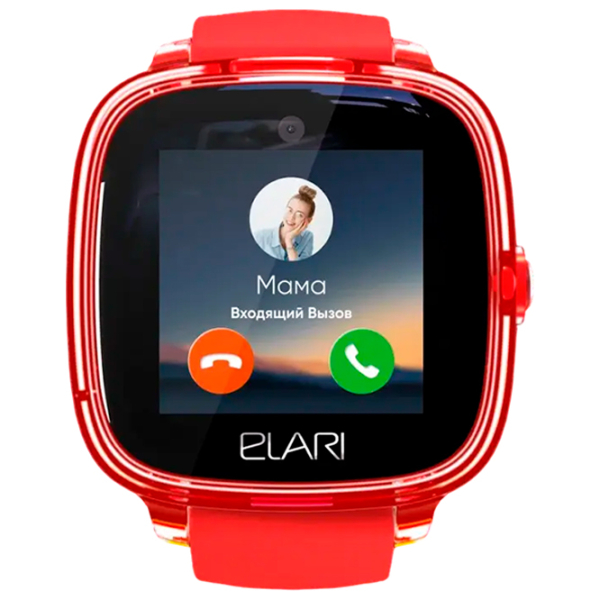 Детские часы Elari KidPhone 4G Fresh Красный 1.4", 240 x 240 photo 17