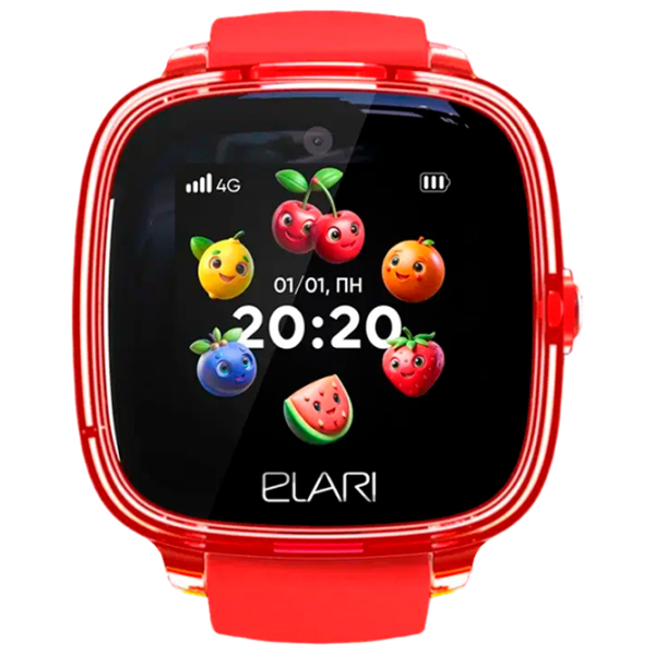 Детские часы Elari KidPhone 4G Fresh Красный 1.4", 240 x 240 photo 18