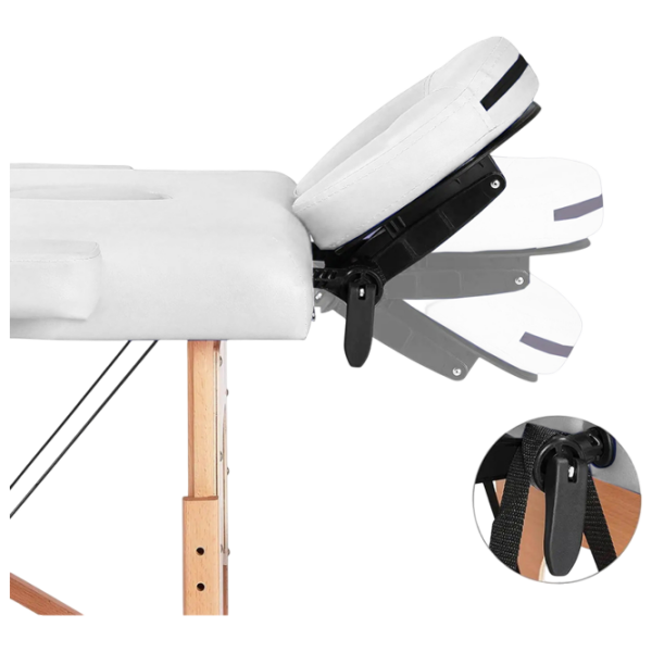 Masă de masaj SMDFit BM2523-1.2.3 PVC-3 White  photo 2