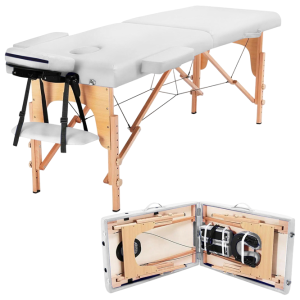 Masă de masaj SMDFit BM2523-1.2.3 PVC-3 White  photo 4