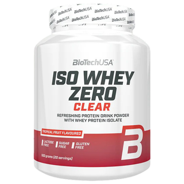 Протеин BioTechUSA Iso Whey Zero Clear 500 г Тропические фрукты | порошок photo 1