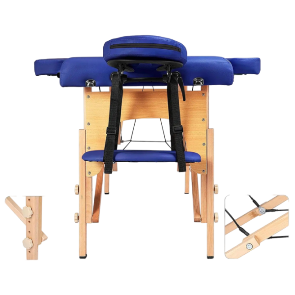 Masă de masaj SMDFit BM2523-1.2.3 PVC-3 Blue  photo 3